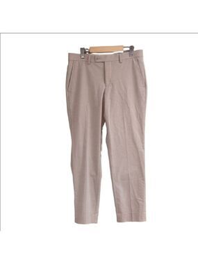 Egara Men’s Stretch Chino Dress Pants Khaki Tan Business Casual 34x30